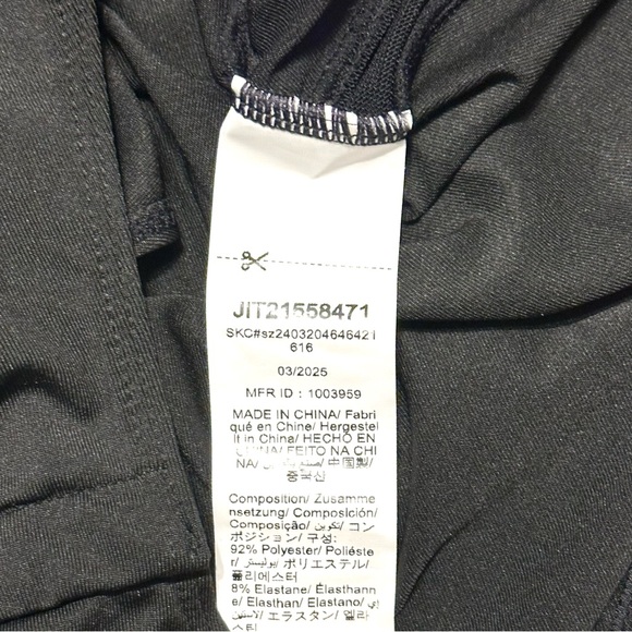 5/$15💥 SHEIN Black Long-Sleeve Mesh Sheer Paneled Bodysuit Stretchy Top - Picture 5 of 10